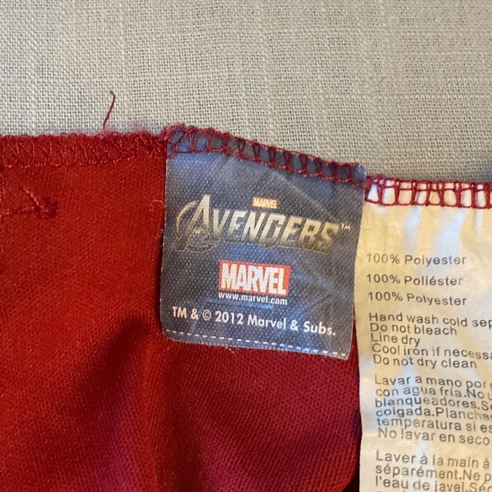 Avenger Red and Gold Superhero Costume for Kids - Picture 3 of 4